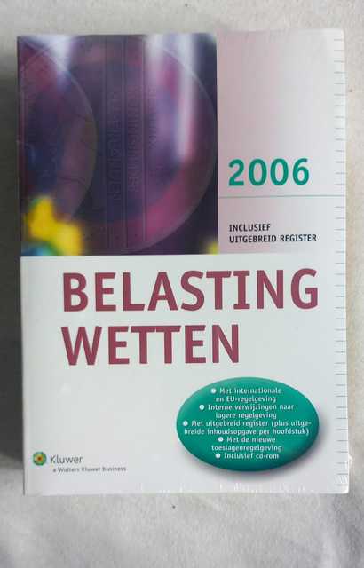 9789013029321-Belastingwetten-2006