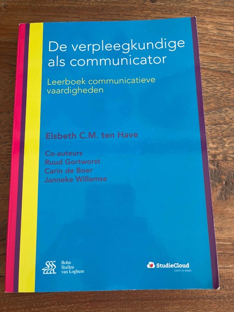 9789036818735-De-verpleegkundige-als-communicator