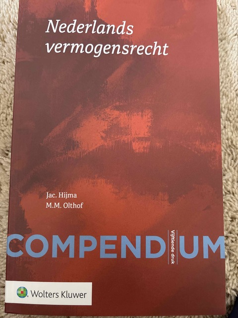 9789013171235-Compendium-Nederlands-vermogensrecht
