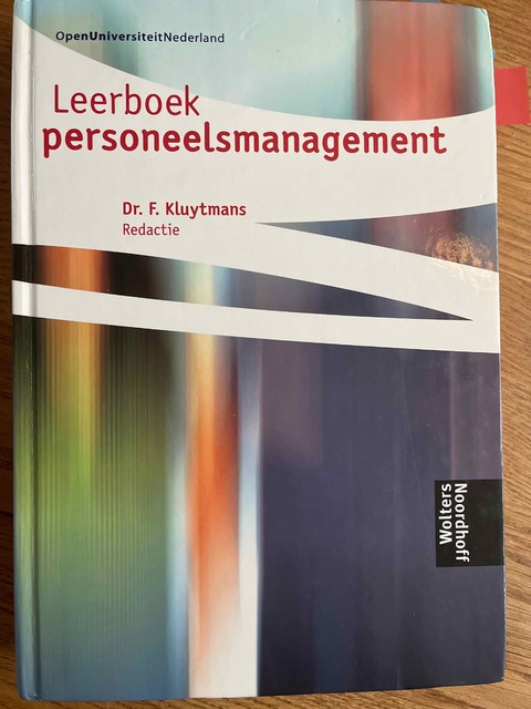 9789001400040-Personeelsmanagement