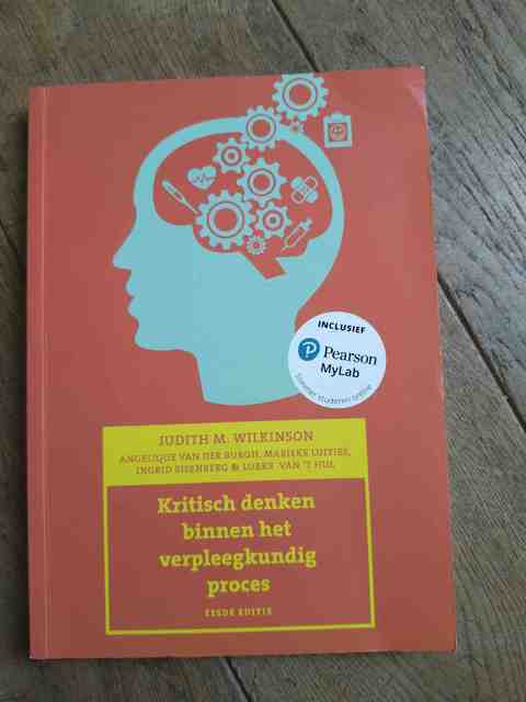 9789043037105-Kritisch-denken-binnen-het-verpleegkundig-proces-6e-editie-met-MyLab-NL-toegangscode