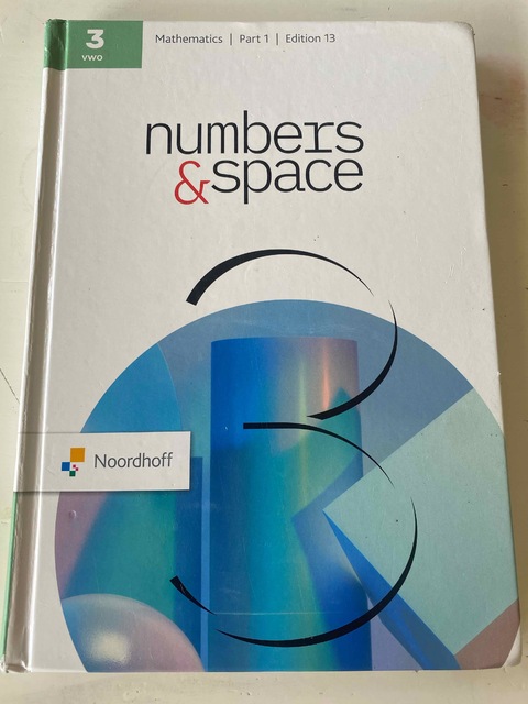9789001055325-Numbers-Space-ed-13.0-vwo-3-leerboek-deel-1