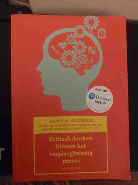 9789043037105-Kritisch-denken-binnen-het-verpleegkundig-proces-6e-editie-met-MyLab-NL-toegangscode