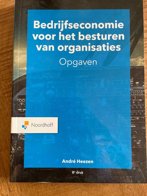 9789001277802-Bedrijfseconomie-voor-het-besturen-van-organisaties--opgaven