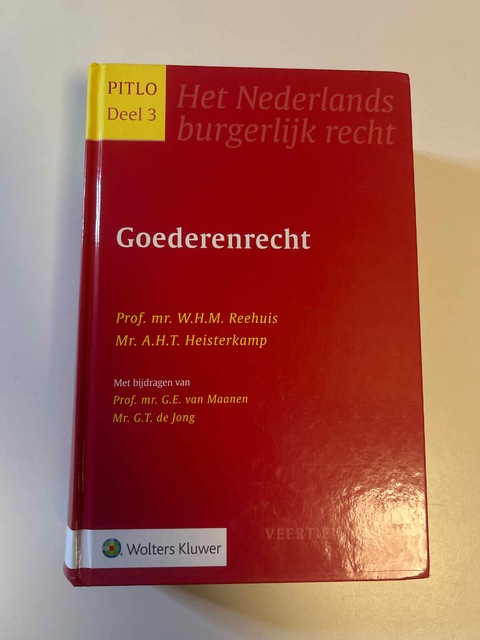9789013143874-Pitlo-3--Goederenrecht