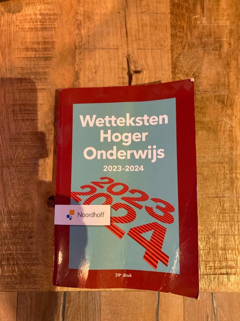9789001043889-Wetteksten-Hoger-Onderwijs-2023-2024
