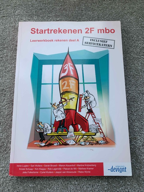 9789491699894-Startrekenen-2F-mbo-Leerwerkboek-rekenen-deel-A
