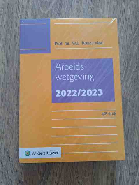 9789013167252-Arbeidswetgeving-20222023