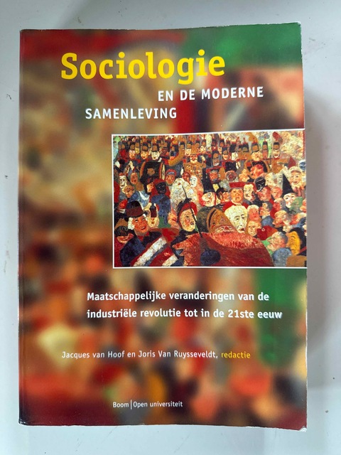 9789053522899-Sociologie-en-de-moderne-samenleving