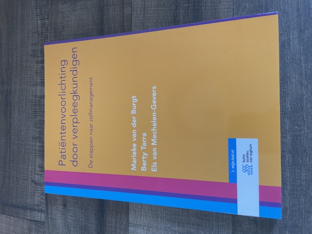 9789036815420-Patientenvoorlichting-door-verpleegkundigen