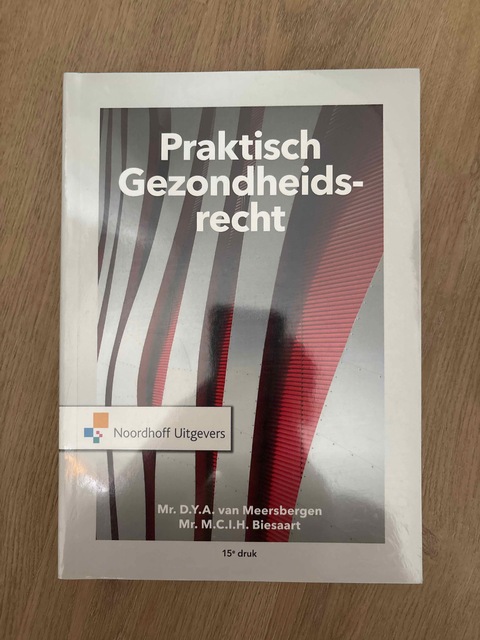 9789001994525-Praktisch-Gezondheidsrecht