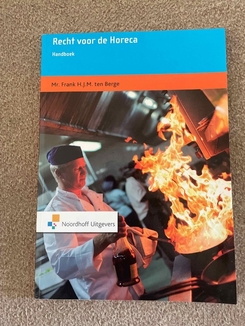 9789001823016-Recht-voor-de-horeca-Handboek