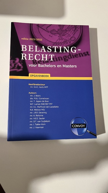 9789463172684-Belastingrecht-voor-Bachelors-en-Masters-2021-2022-Opgavenboek