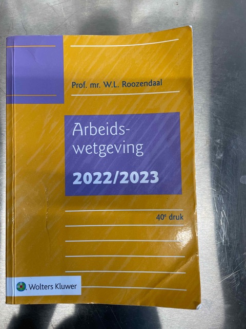 9789013167252-Arbeidswetgeving-20222023