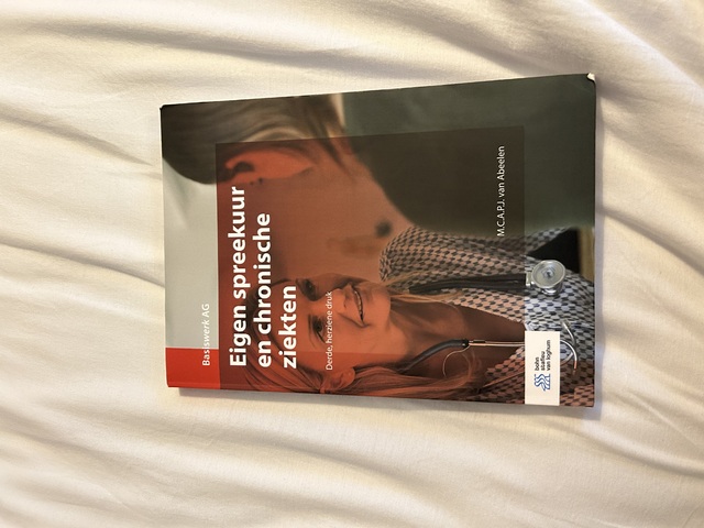 9789036822923-Eigen-spreekuur-en-chronische-ziekten