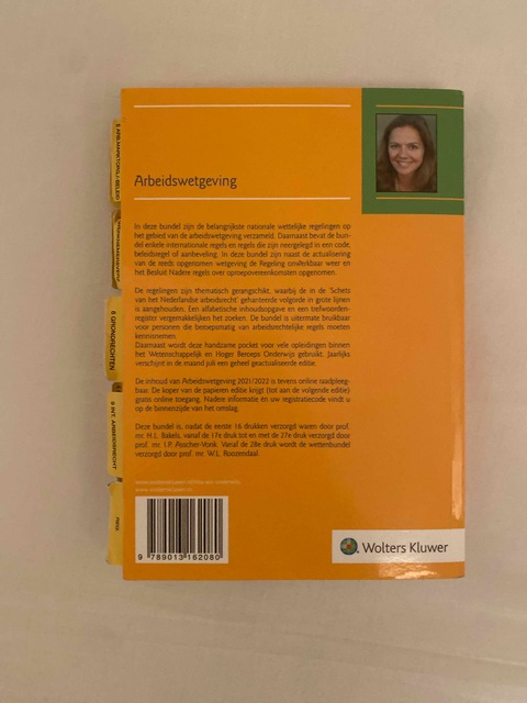 9789013162080-Arbeidswetgeving-20212022
