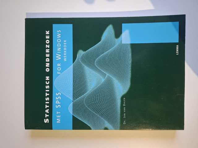 9789051898644-Statistisch-onderzoek-met-SPSS-for-Windows-Werkboek
