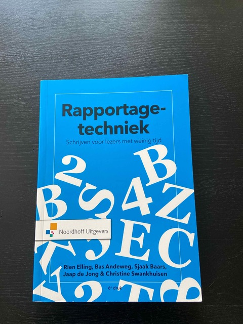 9789001881788-Rapportagetechniek