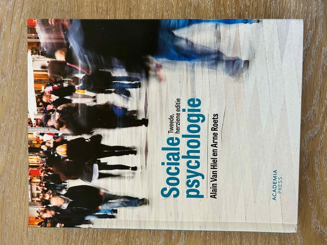 9789401445122-Sociale-psychologie