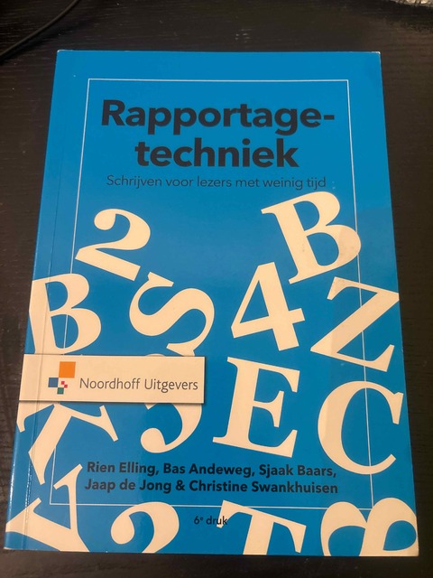 9789001881788-Rapportagetechniek