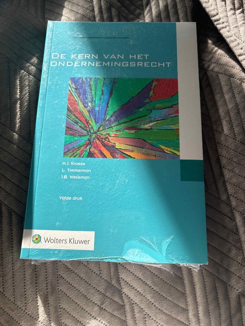 9789013151800-De-kern-van-het-ondernemingsrecht