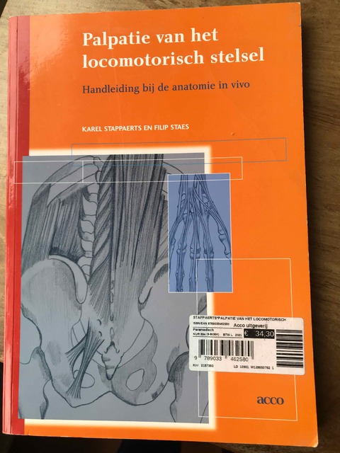 9789033462580-Palpatie-van-het-locomotorisch-stelsel