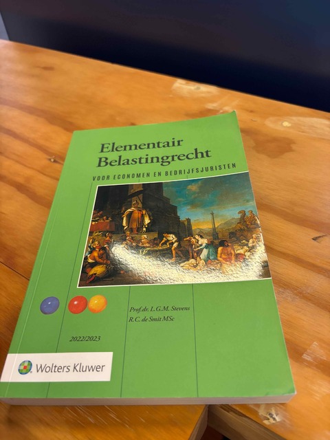 9789013168297-Elementair-Belastingrecht-20222023-theorieboek