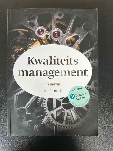 9789043036801-Kwaliteitsmanagement-4e-editie-met-MyLab-NL-togangscode