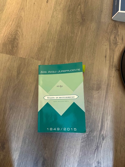 9789069166476-Jurisprudentie-Staats-en-bestuursrecht-1849-2015
