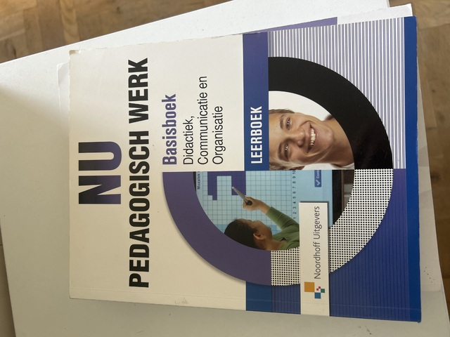 9789001836733-Nu-pedagogisch-werk-didactiekcommunicatie-organisatie-Leerboek-Basisboek