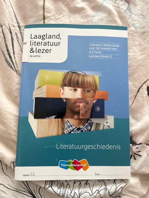 9789006371369-Laagland-Literatuurgeschiedenis-45-havo-Leerwerkboek-B