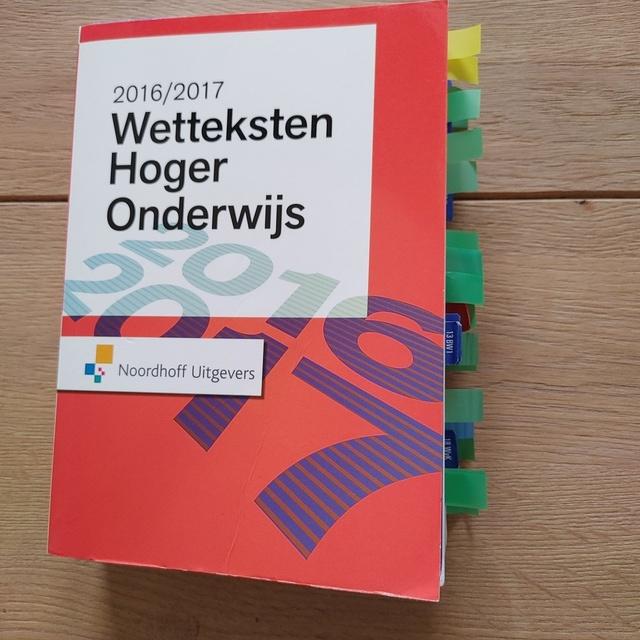 9789001862718-Wetteksten-Hoger-Onderwijs-2016-2017