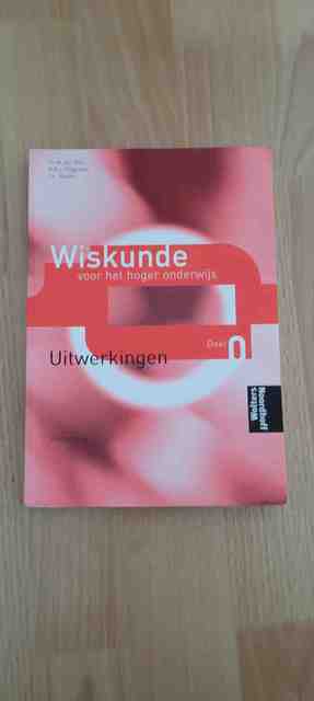 9789001033392-Wiskunde-voor-het-hoger-onderwijs-Deel-0-Uitwerkingen