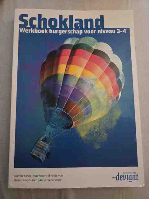 9789463265089-Schokland-burgerschap-voor-niveau-3-4-Werkboek