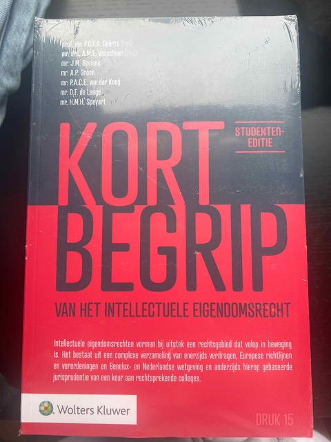 9789013169423-Kort-begrip-van-het-intellectuele-eigendomsrecht-Studenteneditie