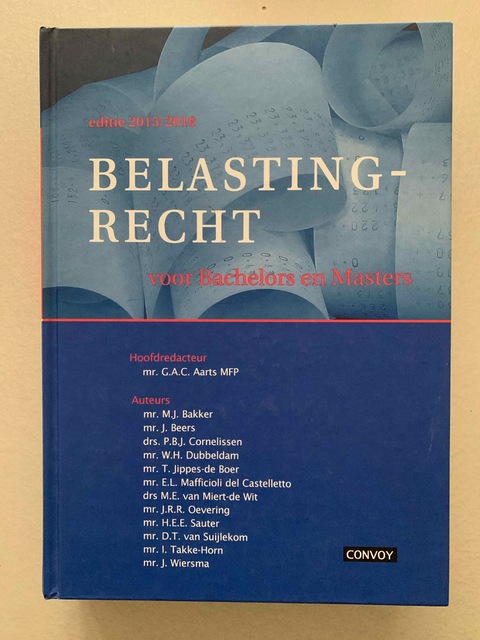 9789491725609-Belastingrecht-voor-Bachelors-en-Masters-1516-Theorieboek
