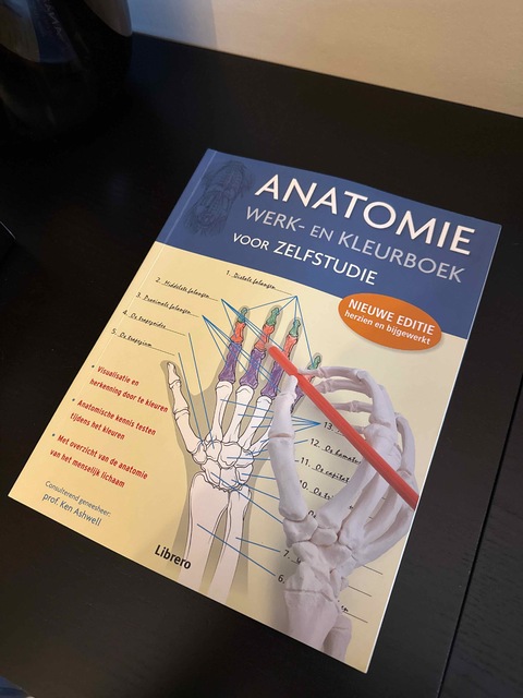 9789089986191-Anatomie.-Werk-en-kleurboek-voor-zelfstudie