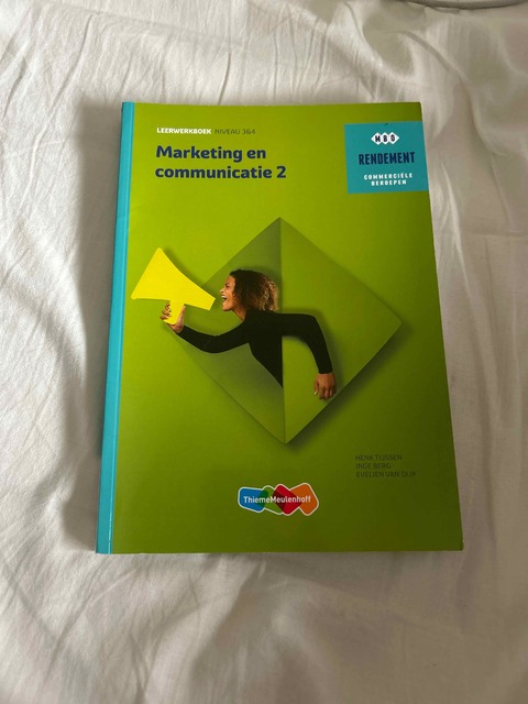 9789006372281-Marketing-communicatie-Niveau-34-deel-2-Leerwerkboek