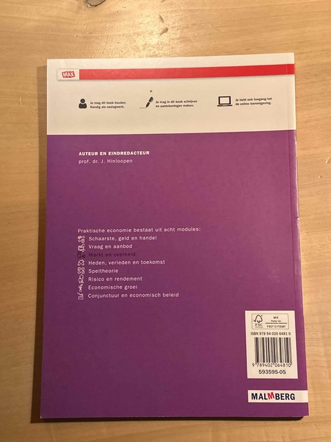 9789402064810-Praktische-Economie-leerjaar-456-vwo-module-3-Markt-en-overheid