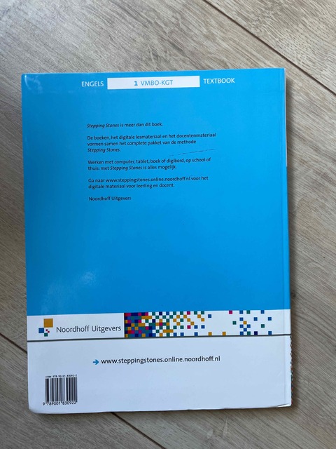 9789001830922-Stepping-Stones-1-VMBO-KGT-Textbook
