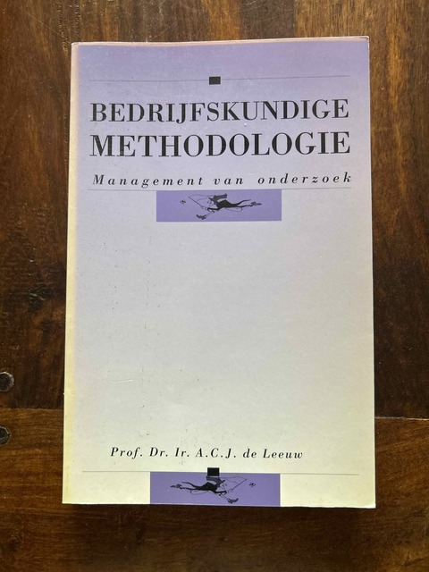 9789023231820-Bedrijfskundige-methodologie