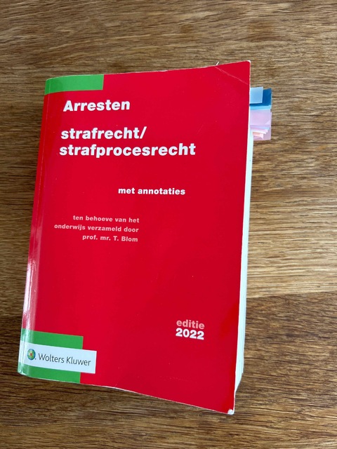 9789013167337-Arresten-strafrechtstrafprocesrecht-2022
