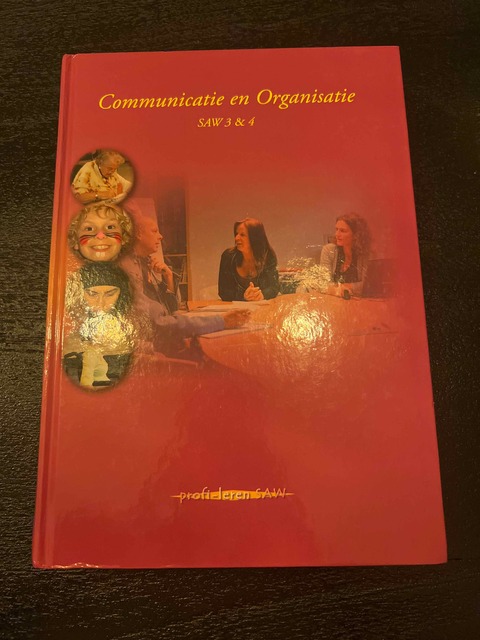 9789085241508-Communicatie-en-organisatie-SAW-3-en-4