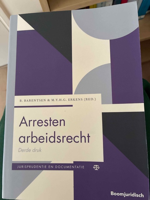 9789462906341-Arresten-Arbeidsrecht