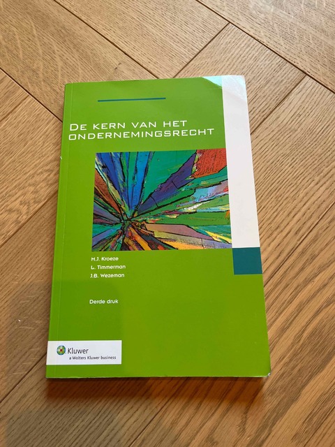 9789013062564-De-kern-van-het-ondernemingsrecht