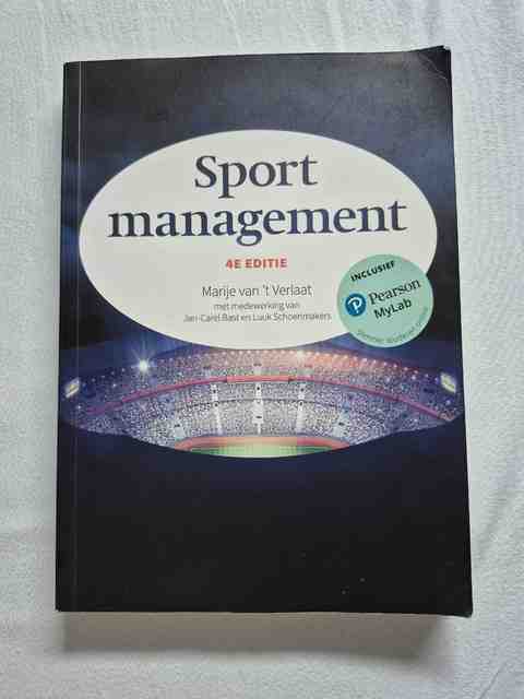 9789043037594-Sportmanagement-4e-editie-met-MyLab-NL-toegangscode