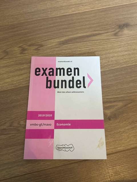 9789006690743-Examenbundel-vmbo-gtmavo-Economie-20192020
