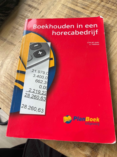9789074625531-Boekhouden-in-een-horecabedrijf