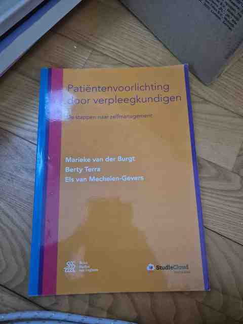 9789036815420-Patientenvoorlichting-door-verpleegkundigen