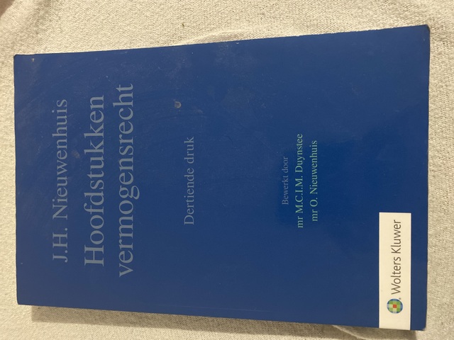 9789013167177-Hoofdstukken-vermogensrecht